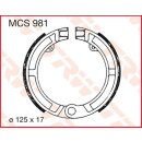 Bremsbeläge Bremstrommel Brake Shoe Kit Bremsbacken TRW/Lucas MCS 981