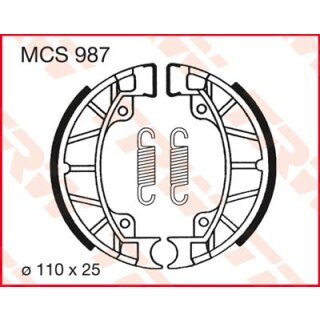 Bremsbeläge Bremstrommel Brake Shoe Kit Bremsbacken TRW/Lucas MCS 987