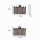 Bremsbelag Bremsbeläge Brake Pad Set  TRW/Lucas MCB 643 SRQ ohne ABE