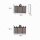 Bremsbelag Bremsbeläge Brake Pad Set  TRW/Lucas MCB 643