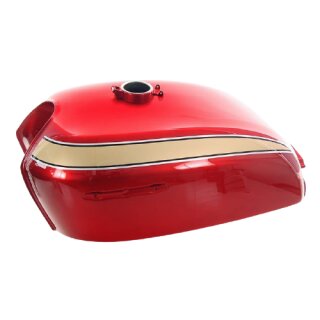 Honda CB 750 Four Benzintank Kraftstofftank Ruby Red R4C K0 K1 K2 Fuel Tank OE-Repro