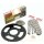 Honda CB 750 Four K0-K6 RK Kettensatz Schwarz Teilung 530 Ritzel 18 Kettenrad 48 L100 Chain Kit