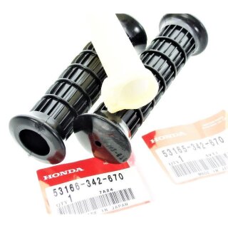 Honda CB 500 550 750 Four Griffgummis Gasgriff Rubber Pipe Grip Set Handle