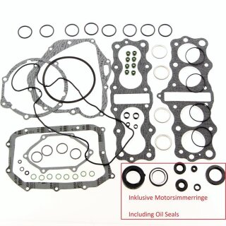 Honda CB 350 Four Motordichtsatz + Simmerringe Engine Gasket Oil Seal Set Complete