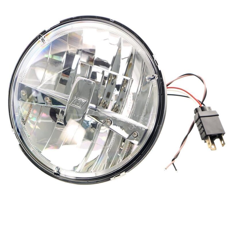 LED Nebelscheinwerfer Koso Aurora 14400 Lumen 53 x 63mm schwarz E-geprüft  universal für Motorräder