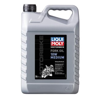 Liqui Moly Motorbike Gabelöl Fork Oil 10W medium 5 l Kanister Kunststoff