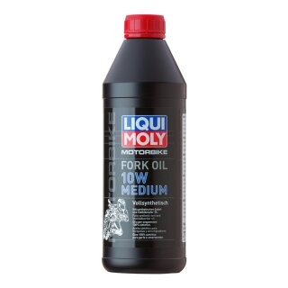 Liqui Moly Motorbike Gabelöl Fork Oil 10W medium 1 l Dose Kunststoff