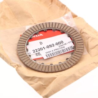 Honda ST Z CT C ATC XR TRX CRF 50 70 Kupplungsscheibe Belag Disc A Friction Clutch